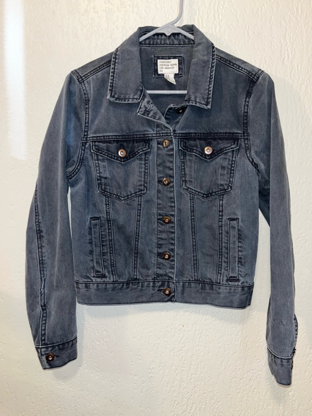 Forever 21 JEAN JACKET SZ - M
